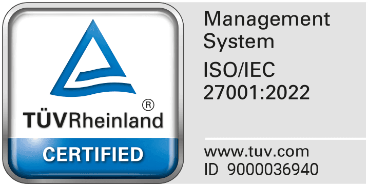 TÜV ISO 27001 logo