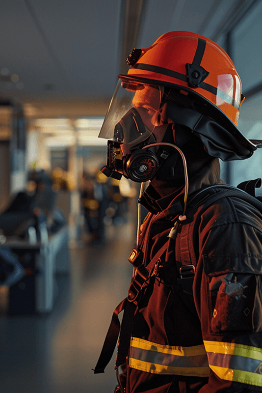 suresecure_ultrarealistic_photo_feuerwehrmann_loscht_feuer_in_m