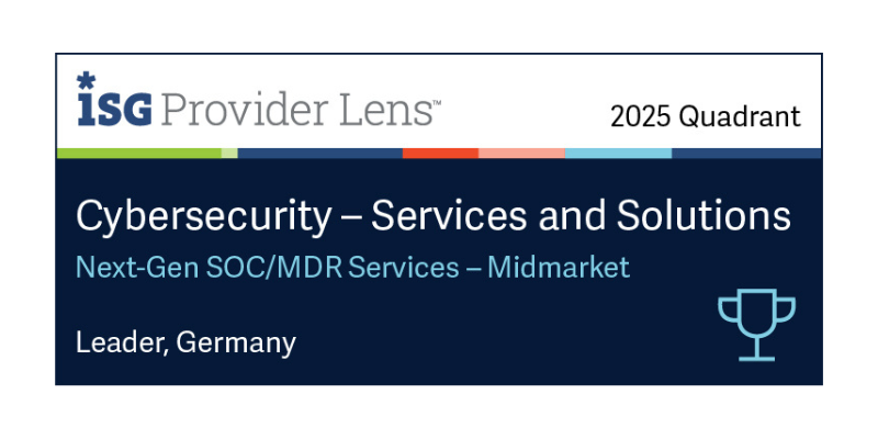 suresecure als Leader für Next-Gen SOC ausgezeichnet